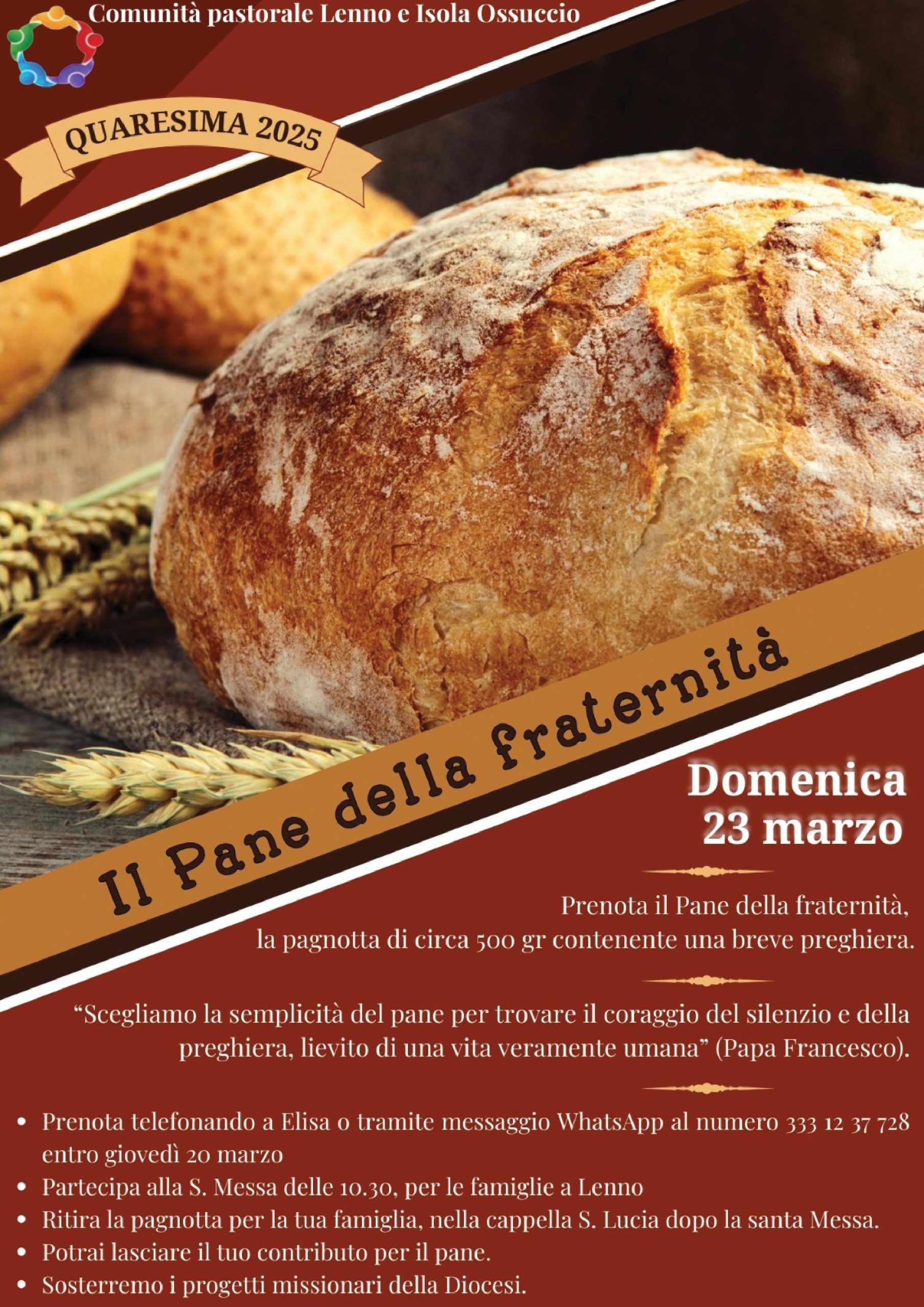 Il Pane della fraternità